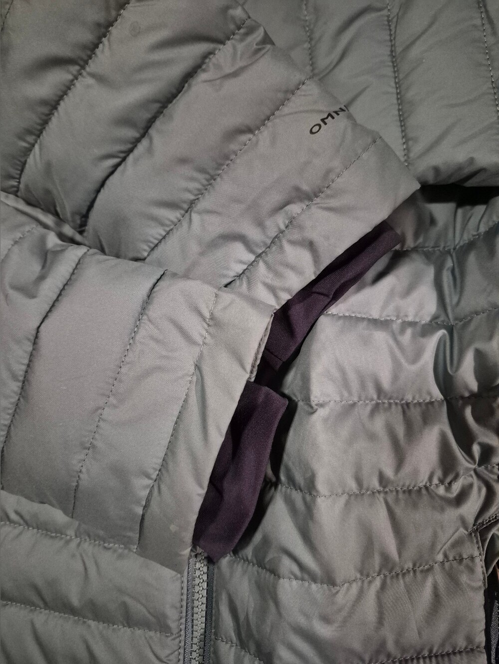 Columbia Women’s Hooded Quilted Puffer Jacket - Light Blue - Picture 4 of 9